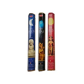 HEM Incense Sticks Moon Star Sun 3 Box Set