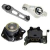 ONNURI For 2001-2009 Chrysler PT Cruiser 2.4L Engine Motor & Transmission Mount w/o Turbo 4 PCS : A2948, A2949, A2947, A3026 - K0003