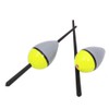 LSHEL Fishing Bobber Cork Float Illuminated Balsa Wood FL6 Pack