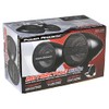 Power Acoustik Black Motorcycle Bluetooth Speaker System FM Radio &