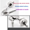 WANLIAN Glass Lock Sliding Door Lock with Key