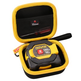 Mchoi Hard Carrying Case Fits for LEXIVON 2 in 1 Digital Laser Tape Measure,Digital Distance Meter, EVA Portable Storage Case Shockproof, Case Only
