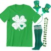 YOKVAN St Patricks Day Women Short Sleeve Summer T-Shirts Lucky