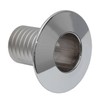 Push Rosette Chrome-Plated for Home Water Meter Coaxial