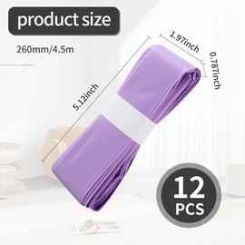 Purple Refill Bags for Cat Litter Pack of 12 Compatible Litter Locker Refill Cassette 4.5 m Refill Cassettes Nappy Bin for Cat Litter and Nappy Bin