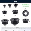RoyceMart M12-1.75 (10 Pack) Stainless Steel Serrated Flange Hex Nuts,