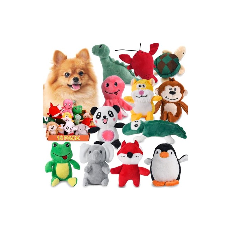 LEGEND SANDY - Juguetes chirriantes para perros pequeños y medianos,