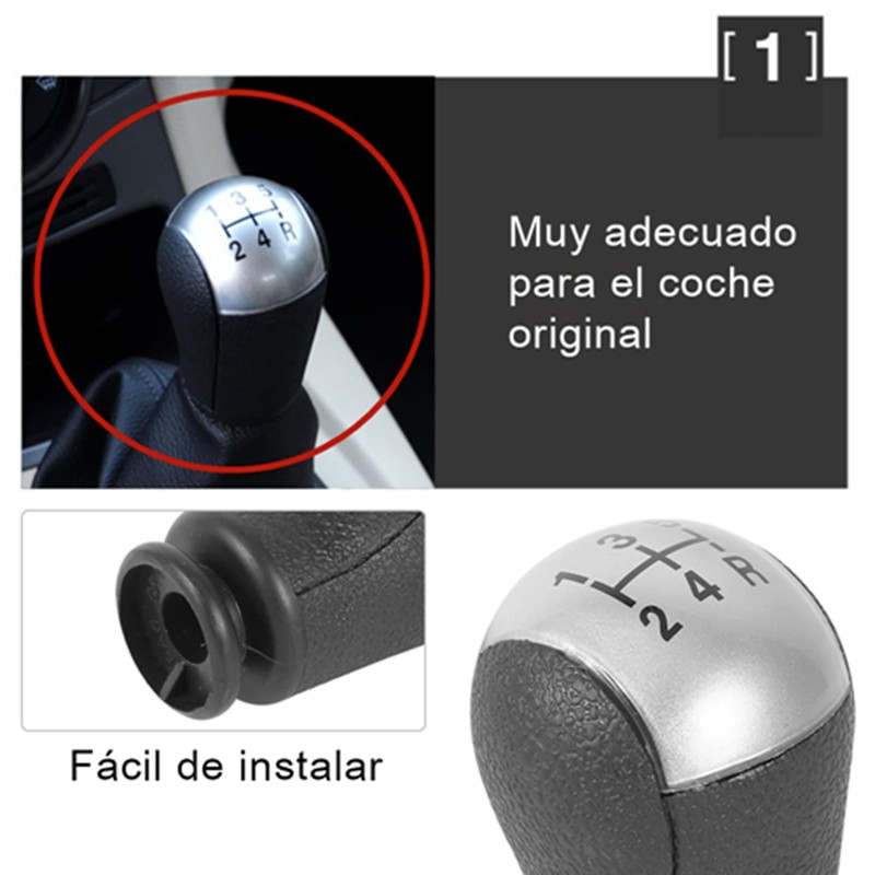 5 Speed Gear Knob Gear Stick Knob for Focus 2005-2012