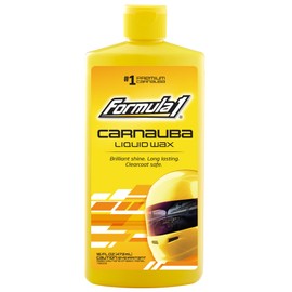 Formula 1 Carnauba Liquid Car Wax, High Gloss Shine & Protection for Auto Paint, Advanced Micropolishing to Remove Haze & Restore Vehicle Paint, 16 oz