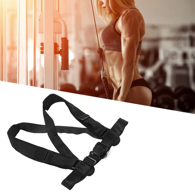 Sled Harness Tire Pulling Strap Resistance Strength Training Shoulder Strap
