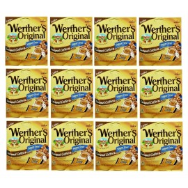 Werther'sOriginal Werther's Original SUGAR FREE Candy Caramel Coffee 1.46 oz / Pack, NEW SEALED - 6 Packs