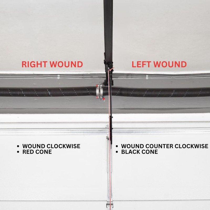 DURA-LIFT .218 x 2" x 28" Torsion Garage Door Spring