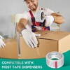 FugaCity Clear Packing Tape Refills (6 Rolls),Heavy Duty Packaging Tape