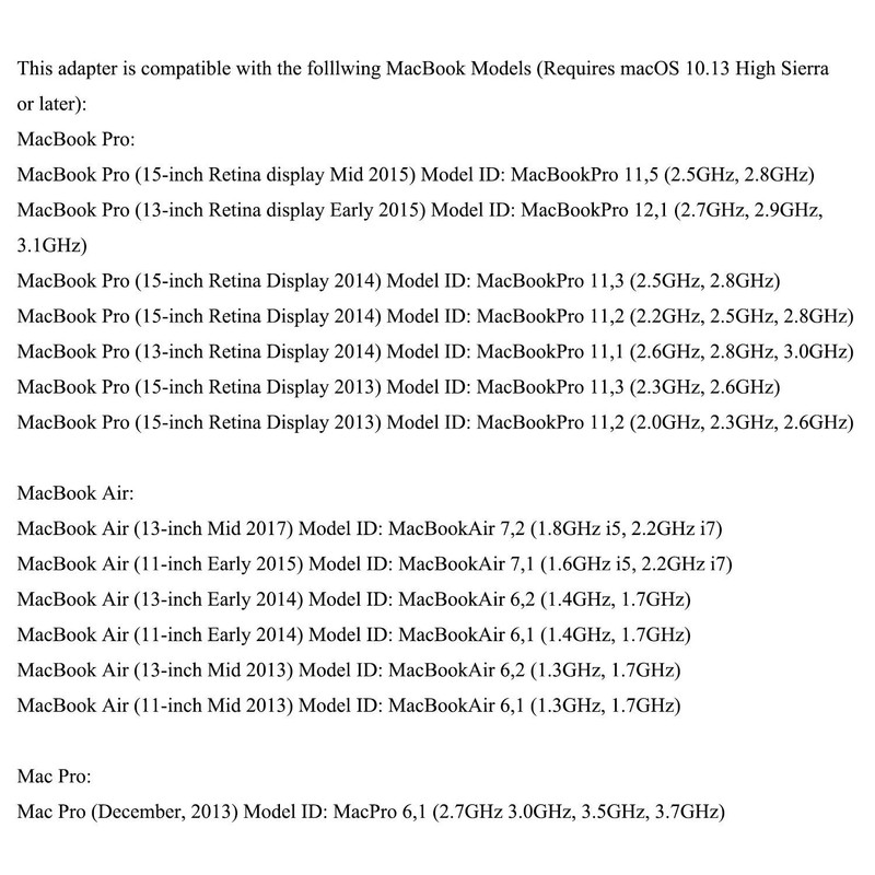 V VOILA REVE M.2 NVME SSD MacBook Convert Adapter for