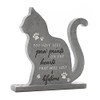 Widdop and Co Grey Pet Memorial Stone Plaque 20cm -