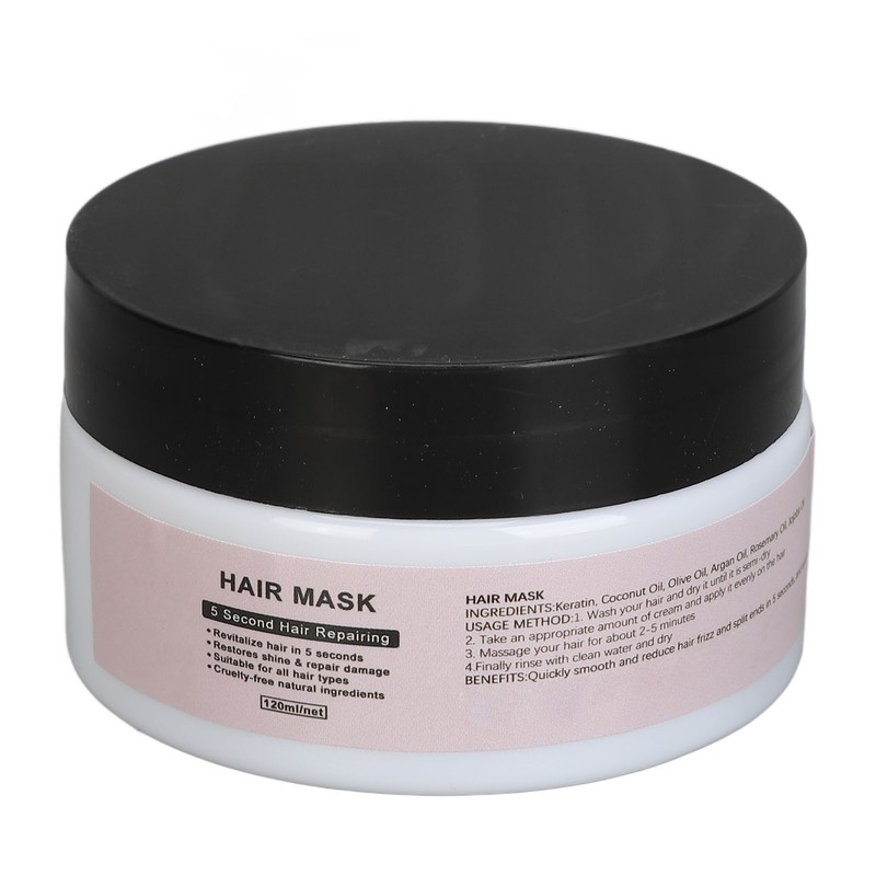 3Pcs Hair Mask Ceratin Repair for Damaged Dry Care Moisturize