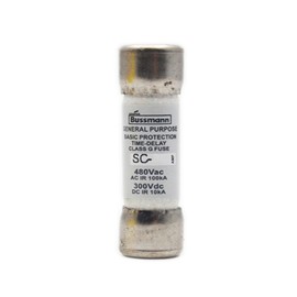 Bussmann SC-5 (SC-5) 5Amp Time-Delay Class Fuse G Melamine Tube 600V UL Listed