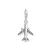 THOMAS SABO Colourful Plane Charm Recycled 925 Sterling Silver Charm