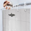 SVBright Funny Raccoon Shower Curtain 60Wx72L Inch Cute Kids Fun