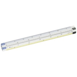 Shinwa Sokutei 75745 Folding Scale, 8 Sides, 5.9 inches (15 cm)