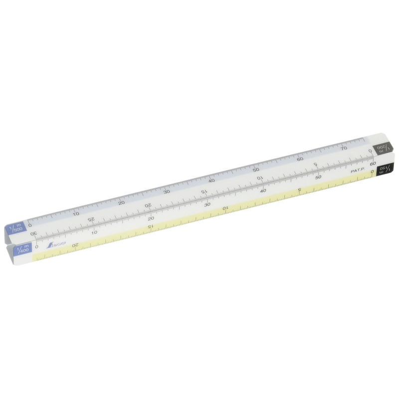 Shinwa Sokutei 75745 Folding Scale, 8 Sides, 5.9 inches (15