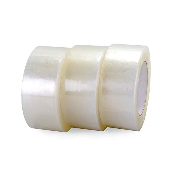IDL Packaging 2-inch x 110-yard High Strength Clear Packing Tape