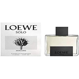Loewe Solo Mercurio for Men 3.4 oz Eau de Parfum Spray (Discontinued Bottle)