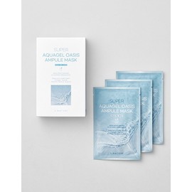 S Nature [에스네이처] 수퍼 아쿠아겔 오아시스 앰플 마스크팩 10매 [Esnature] Super Aqua Gel Oasis Ampoule Mask Pack 10 Sheets