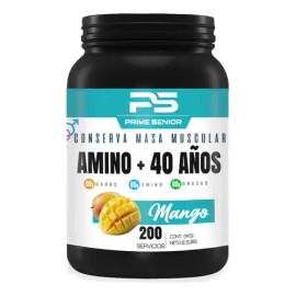 Aminoácidos Bcaas+ Glutamina Prime Senior 1kg Varios Sabores