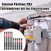 BOXOB 10pcs FPH2 Impact Screwdriver Bit Set, 65mm and 110mm
