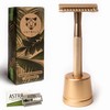 ANYMALE® Safety Razor Gold Edition - Women's Set with Stand