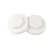 400 Pack White 8mm Roofing Screw Caps – Durable Plastic