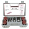 Sanding Drum Kit, 20Pcs Spindle Sanding Drum Sander Tool Set