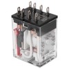 Baomain Power Relay MY2N-GS, 24V DC Coil, with DIN Rail