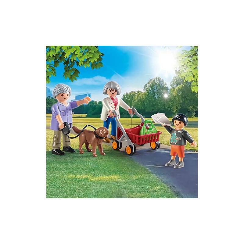 Playmobil Grandparents with Child