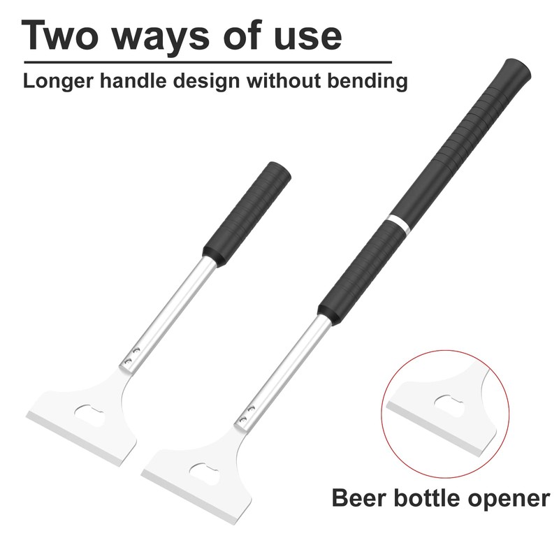 TANiCOO Extra Length Griddle Scraper,Griddle Cleaning Scraper with 16" 7
