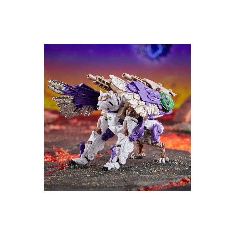 Transformers Transformers Legacy United Leader Class Beast Wars Universe Tigerhawk,