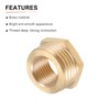 DTGN G1/2 Female x G1/4 Male Brass Pipe Fitting Set