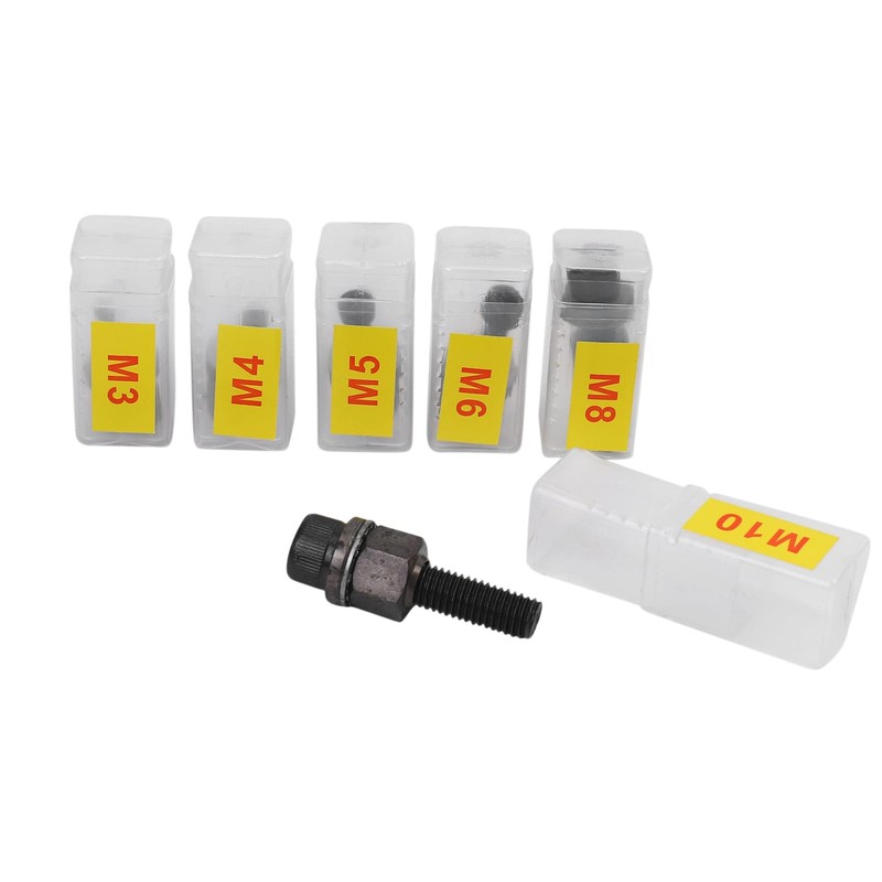 Smallterm 6Pcs Hand Rivet Nut Tool Set, Manual Riveter for