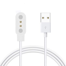 Compatible for KOSPET Tank X1 Charger, Blueshaweu 2 Pin Magnetic USB Replacement Charging Compatible with KOSPET Tank X1 1.47" Smart Watch/AMAZTIM TANK X1 1.47 Inch Fitness Tracker (White)