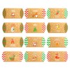 Wrapping Box Pillow 11.5x7cm + String (Red × White) +