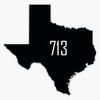 Houston Texas Area Code 713 Bumper Sticker Vinyl Decal 5"