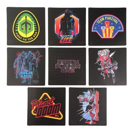 Ready Player One Coasters, Papercard, Multi-Colour, 1 x 10 x 10 cm