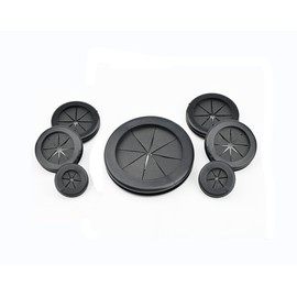 6Pack Black Rubber Meat Probe Grommet Replacment Parts for Traeger Wood Pellet Grills,Outdoor Cooking Tools and Accessories,Grills and Outdoor Cooking