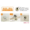 KIYOHARA sankokko- Spring Hook 6 Pair 10 mm Nickel sun18