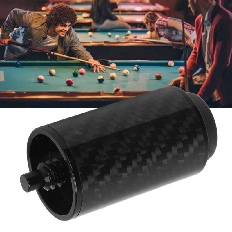 Pool Cue Extension Carbon Fiber Tube Professional Billiard Cue Extender