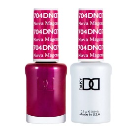 DND DUO Matching Gel & Lacquer #704 - Nova Magenta