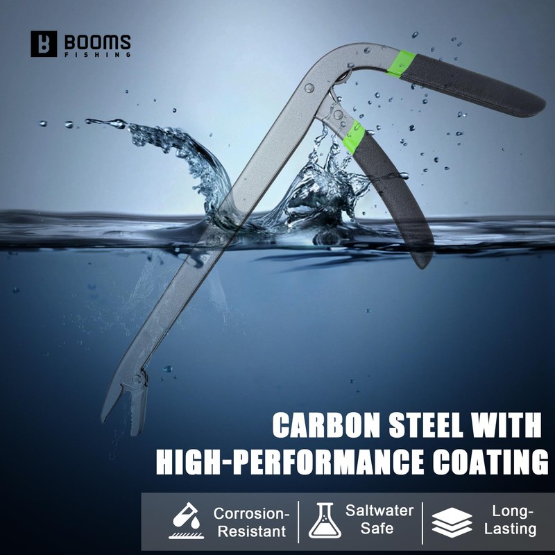 Booms Fishing Hook Remover Tool: 9.5" Stainless Steel Fish Hook