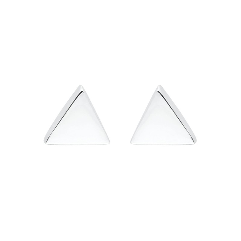Elli Triangle Stud Women's Fashion 925 Sterling Silver – 0305252013