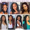 Passion Twist Hair 30 Inch Long Water Wave Crochet Hair